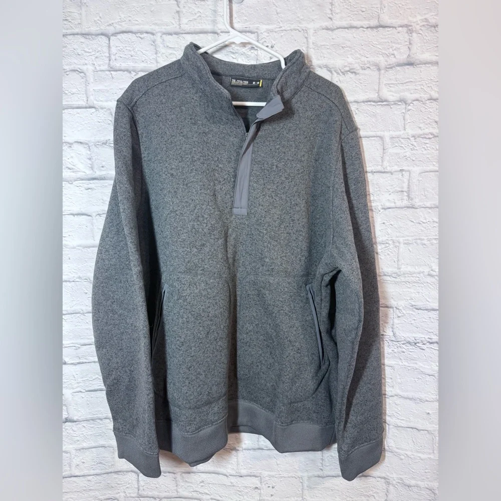 Under Armour Men's Gray Pullover, 2XL